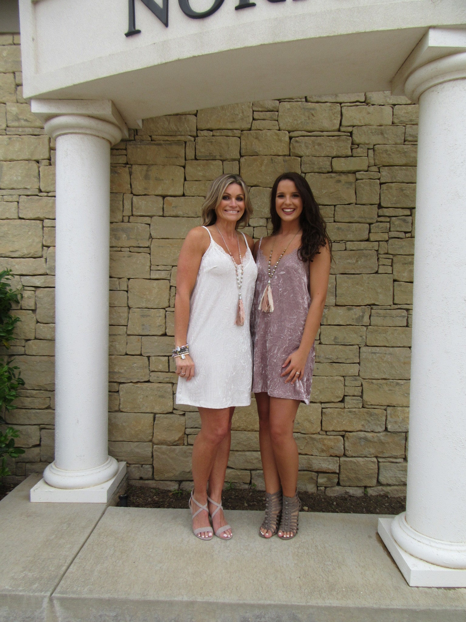 SHAPE OF YOU Crushed Velvet LaceTrim Cami Slip Dress