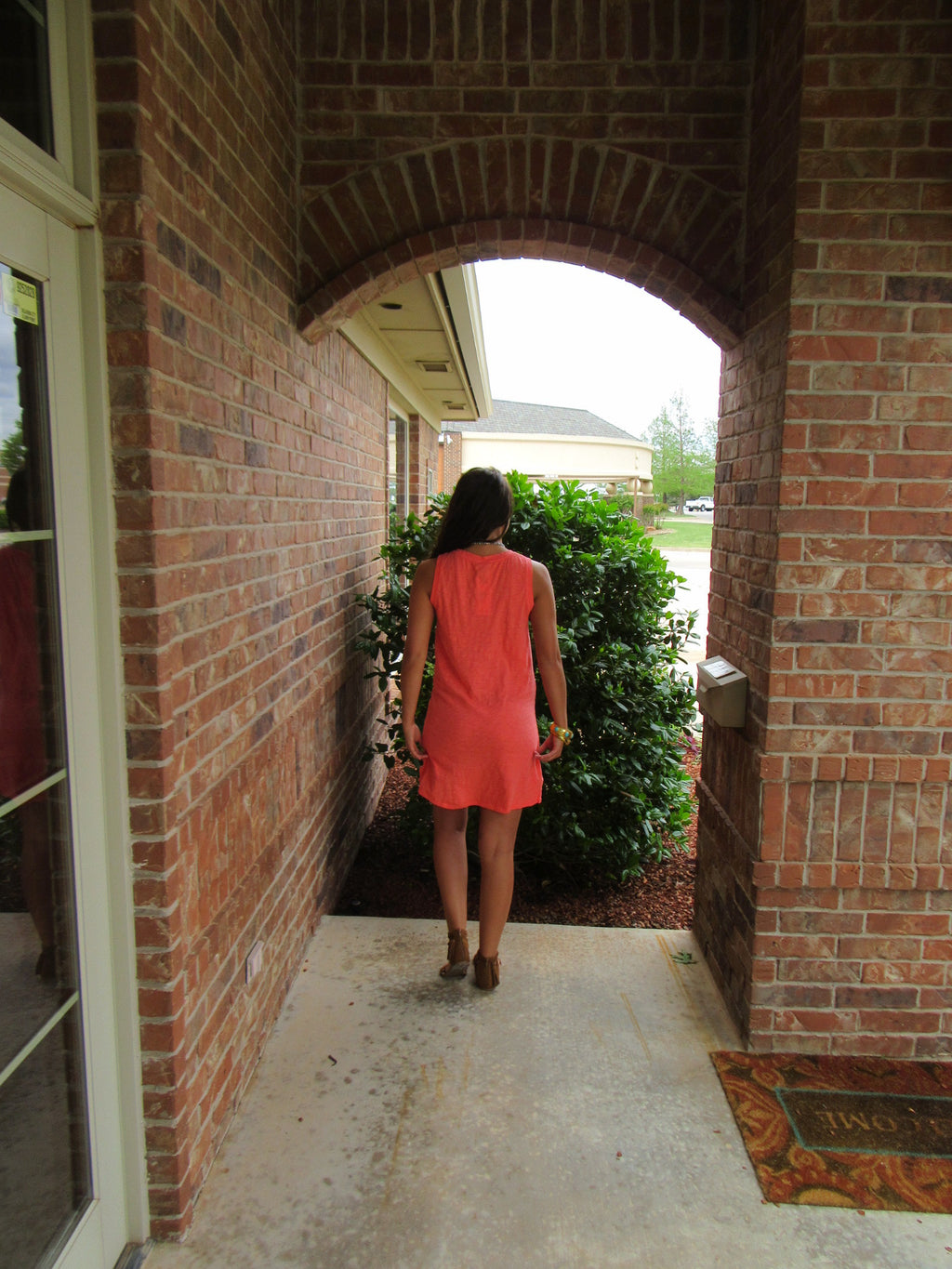 BOBI Slub Jersey HAMPSTEAD Pocket Tank Dress