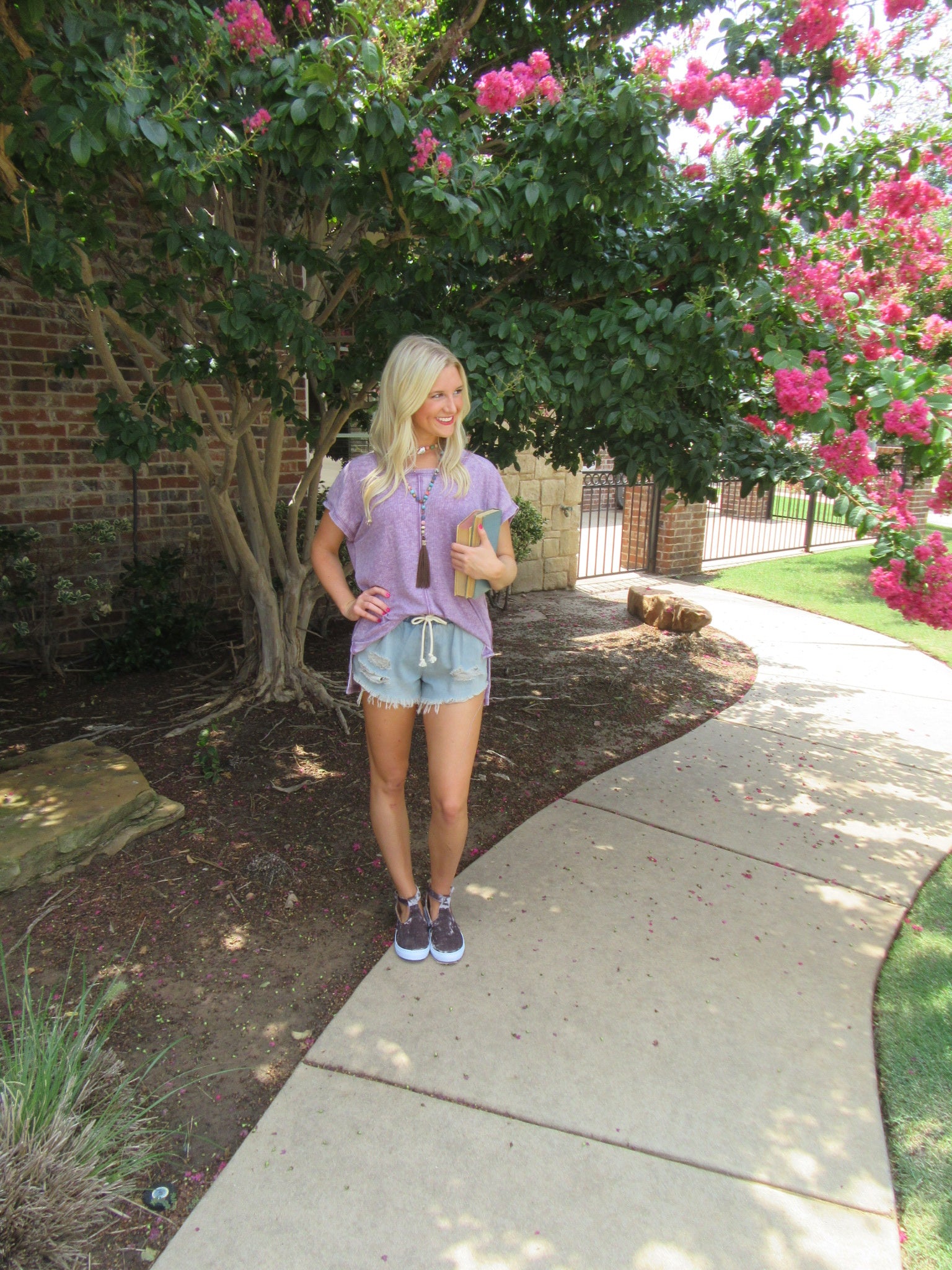 BOBI Supersoft WaffleKnit TEMPLETON HiLo Top