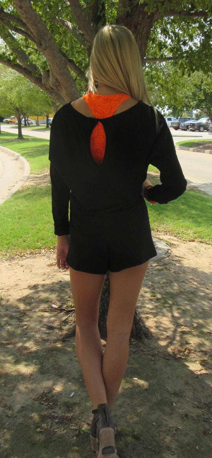 BOBI Jersey TURN BACK TIME DropShoulder Short Romper