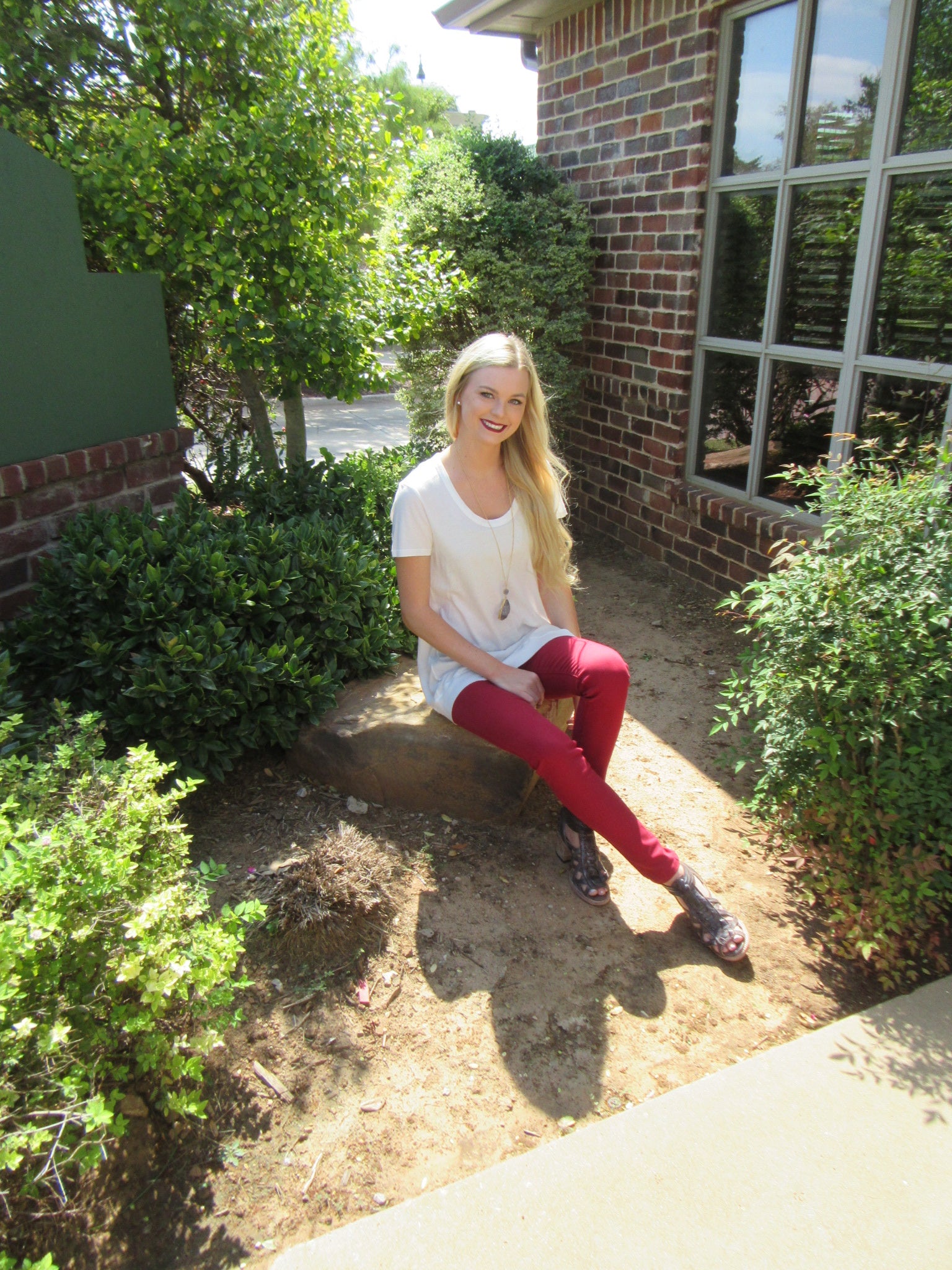 Bone BOBI LightWeight Jersey CAMDEN SideSlit Asymmetric Tee Top