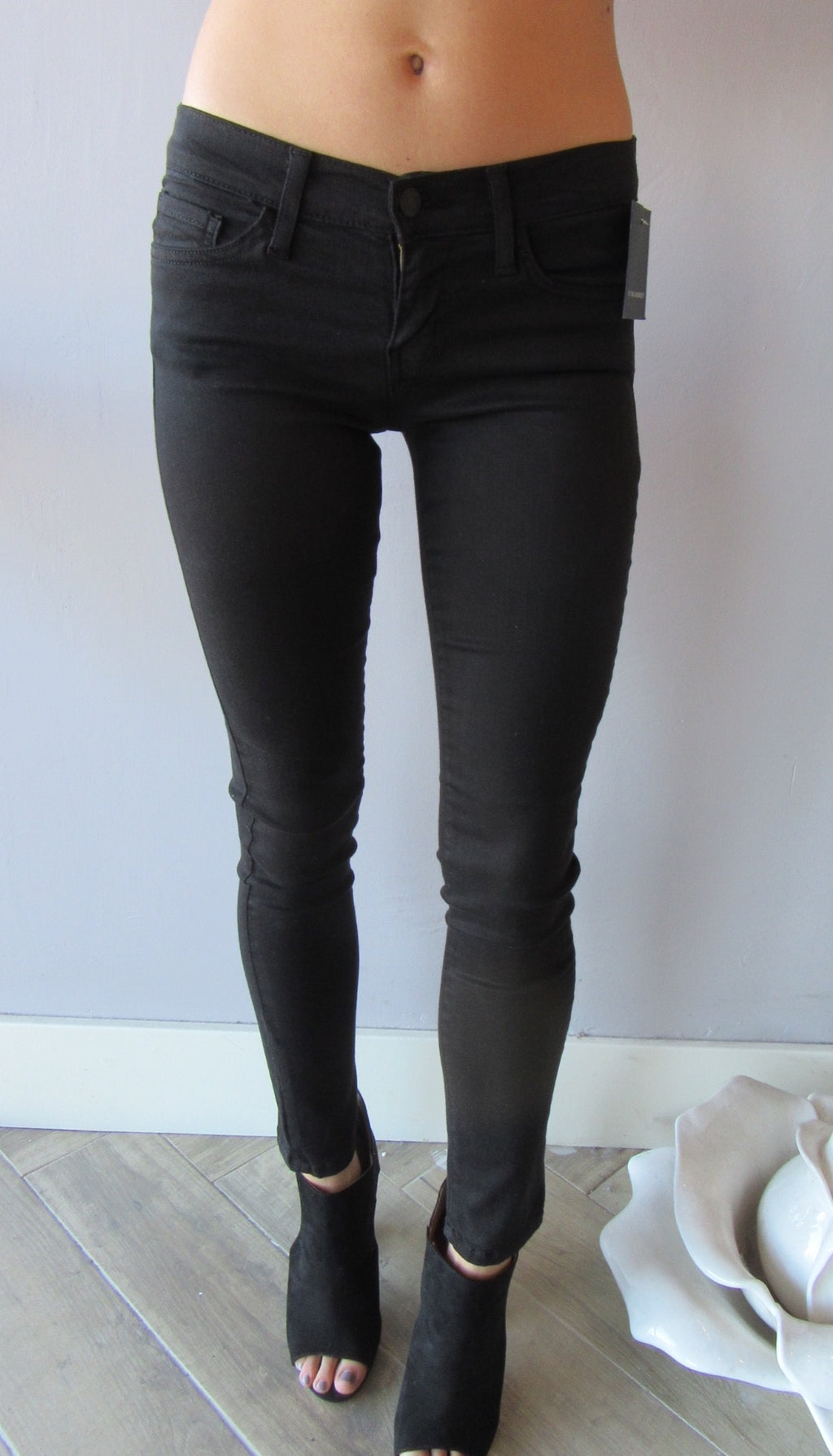 FLYING MONKEY Supersoft BLACK Colored Skinny Jean