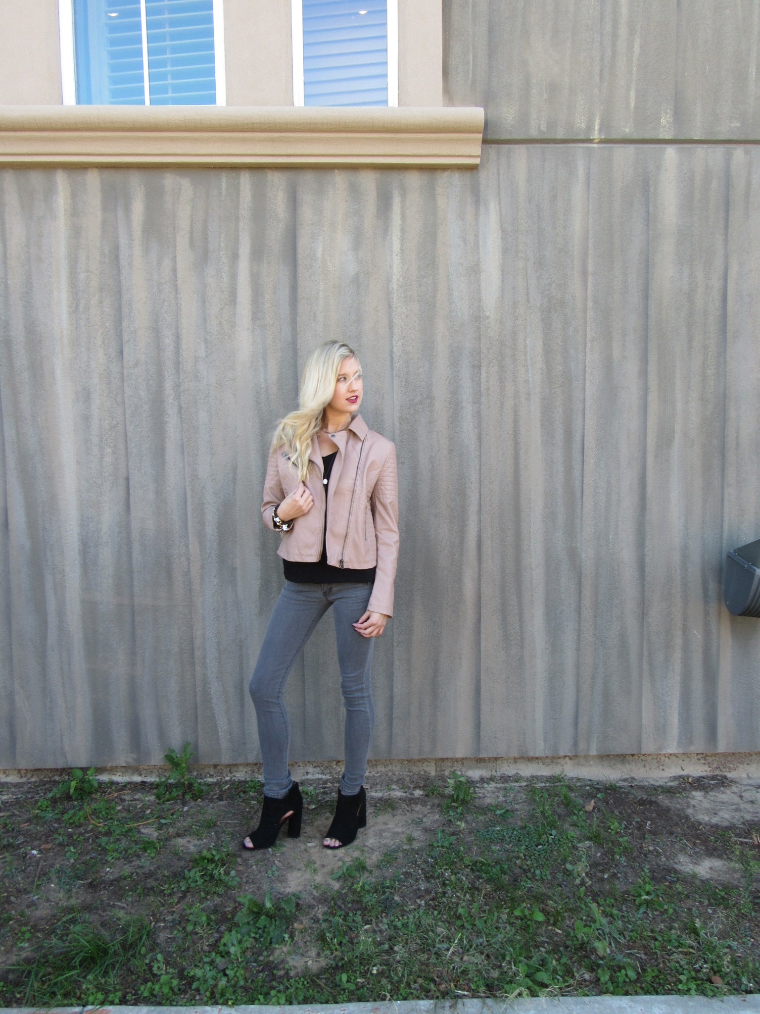 OBLIVION Vegan Leather ZipSleeve Moto Jacket