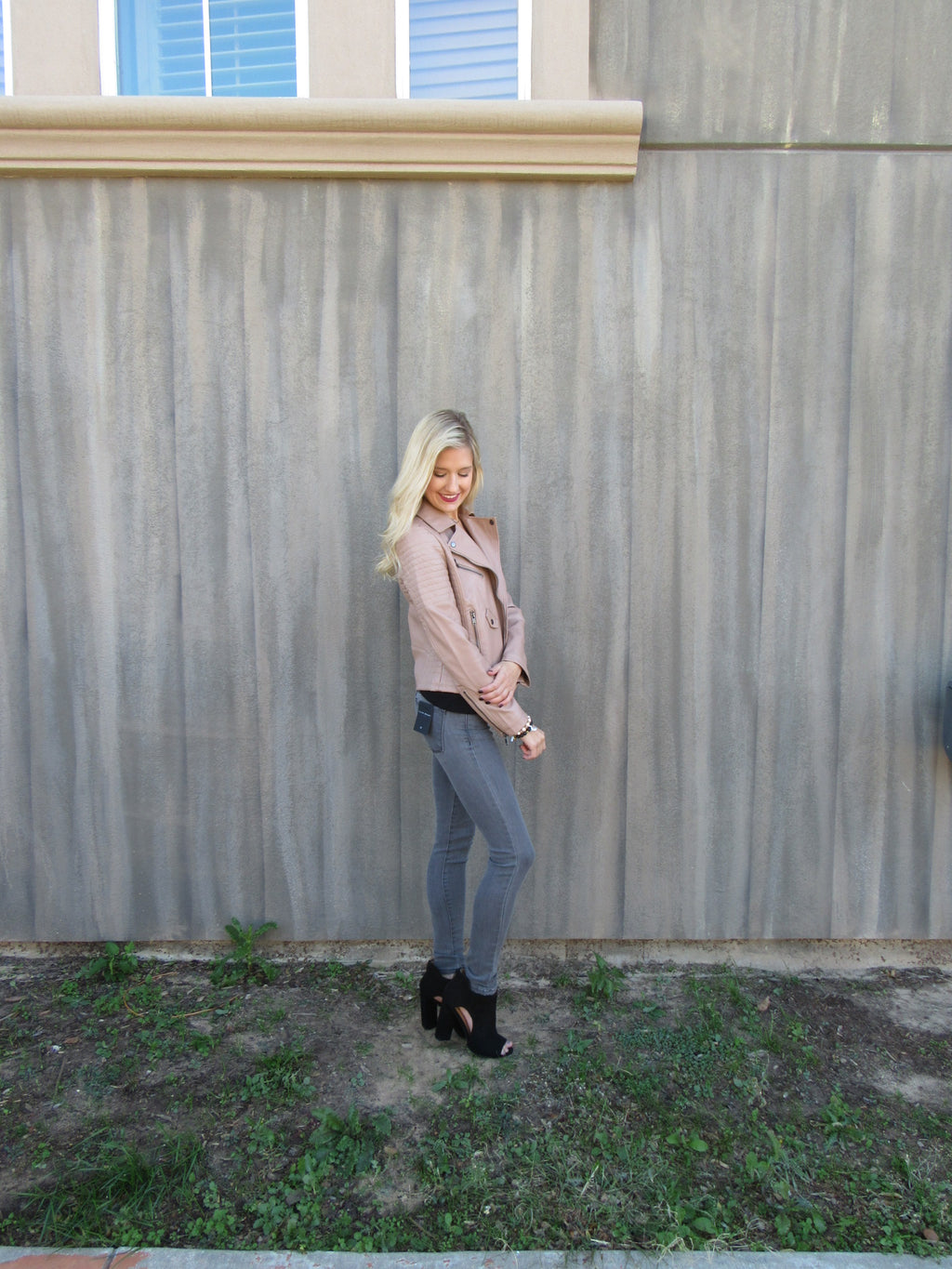 OBLIVION Vegan Leather ZipSleeve Moto Jacket