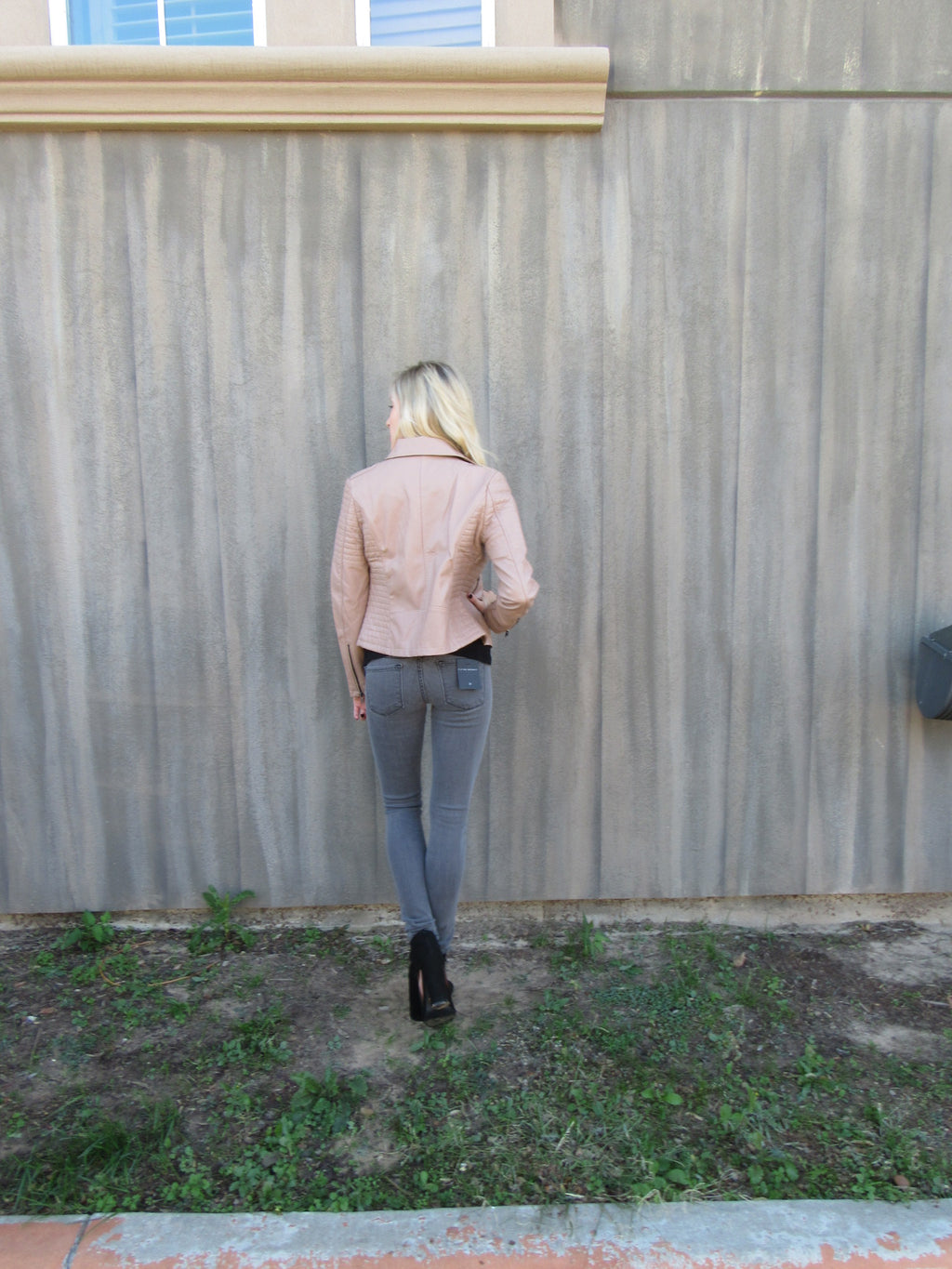 OBLIVION Vegan Leather ZipSleeve Moto Jacket