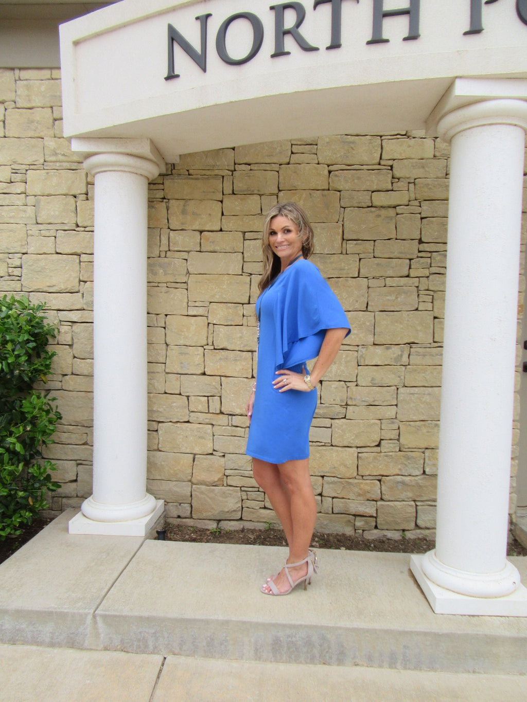 BOBI Ltwt Jersey SAVILLE ROW OneShoulder Dress