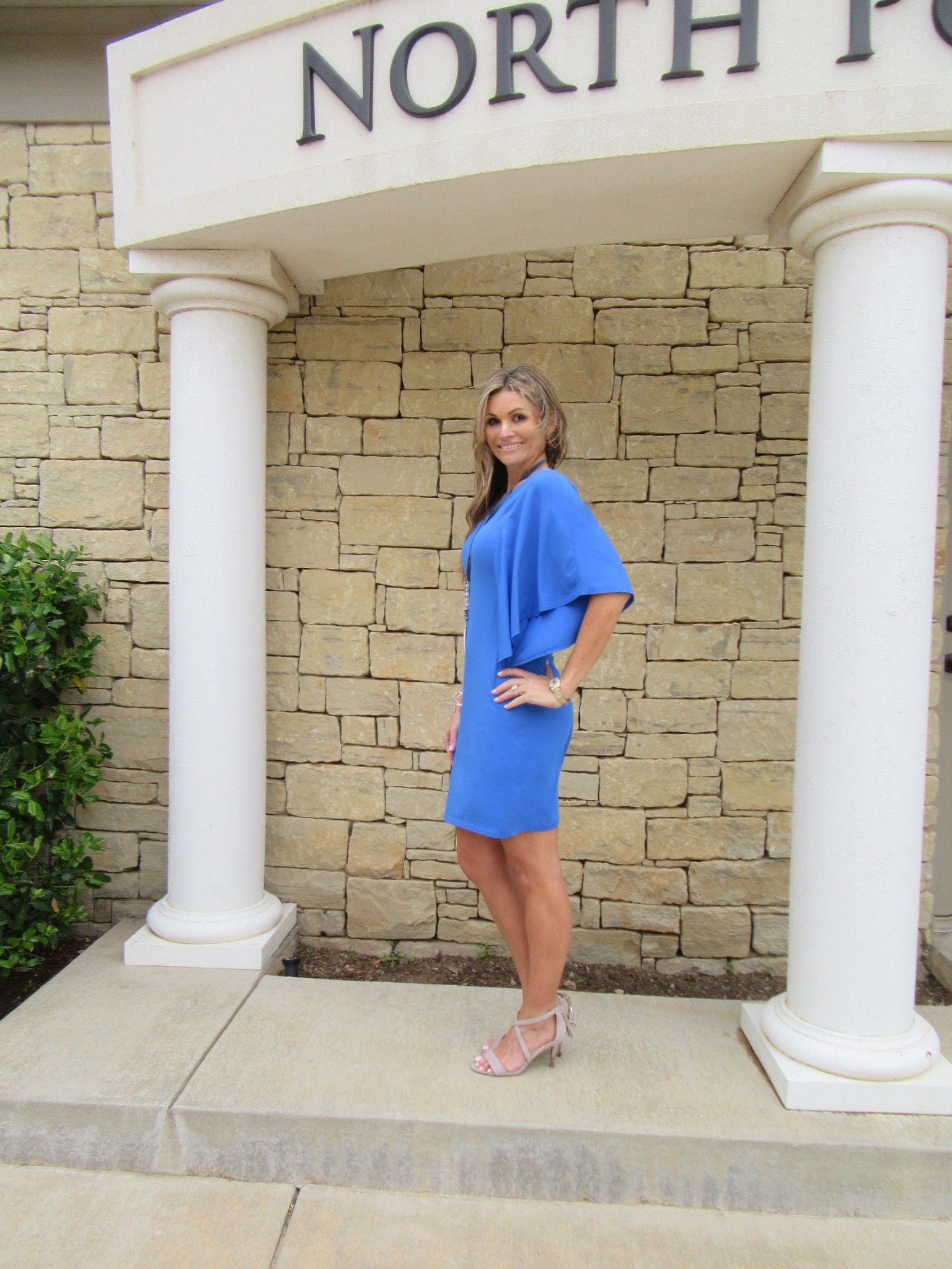 BOBI Ltwt Jersey SAVILLE ROW OneShoulder Dress