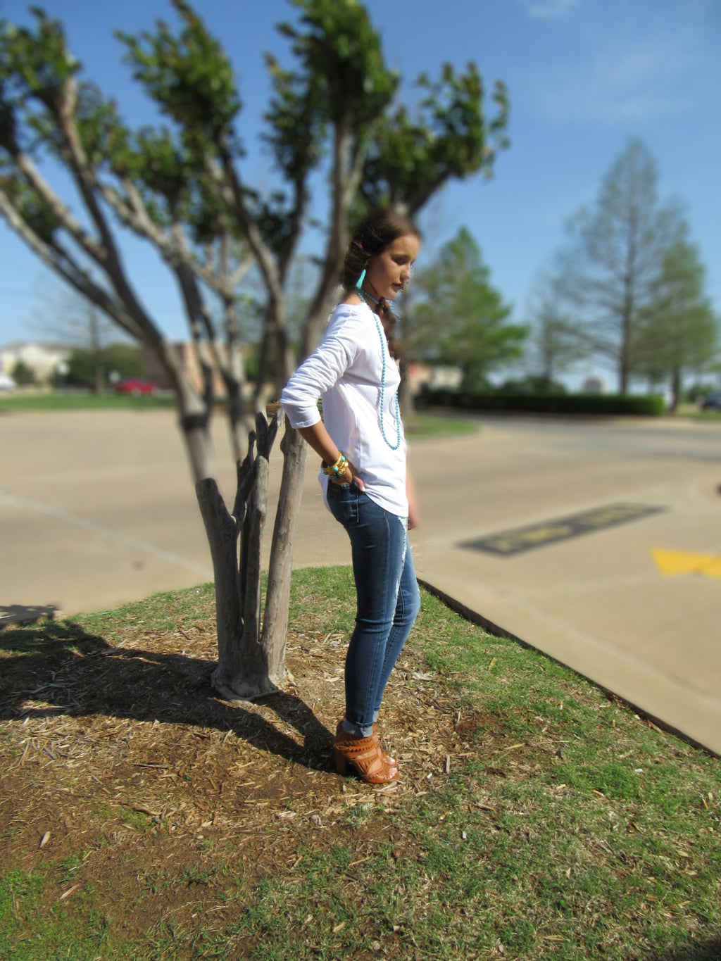 WINDJAMMER Boatneck Knit Jersey Top