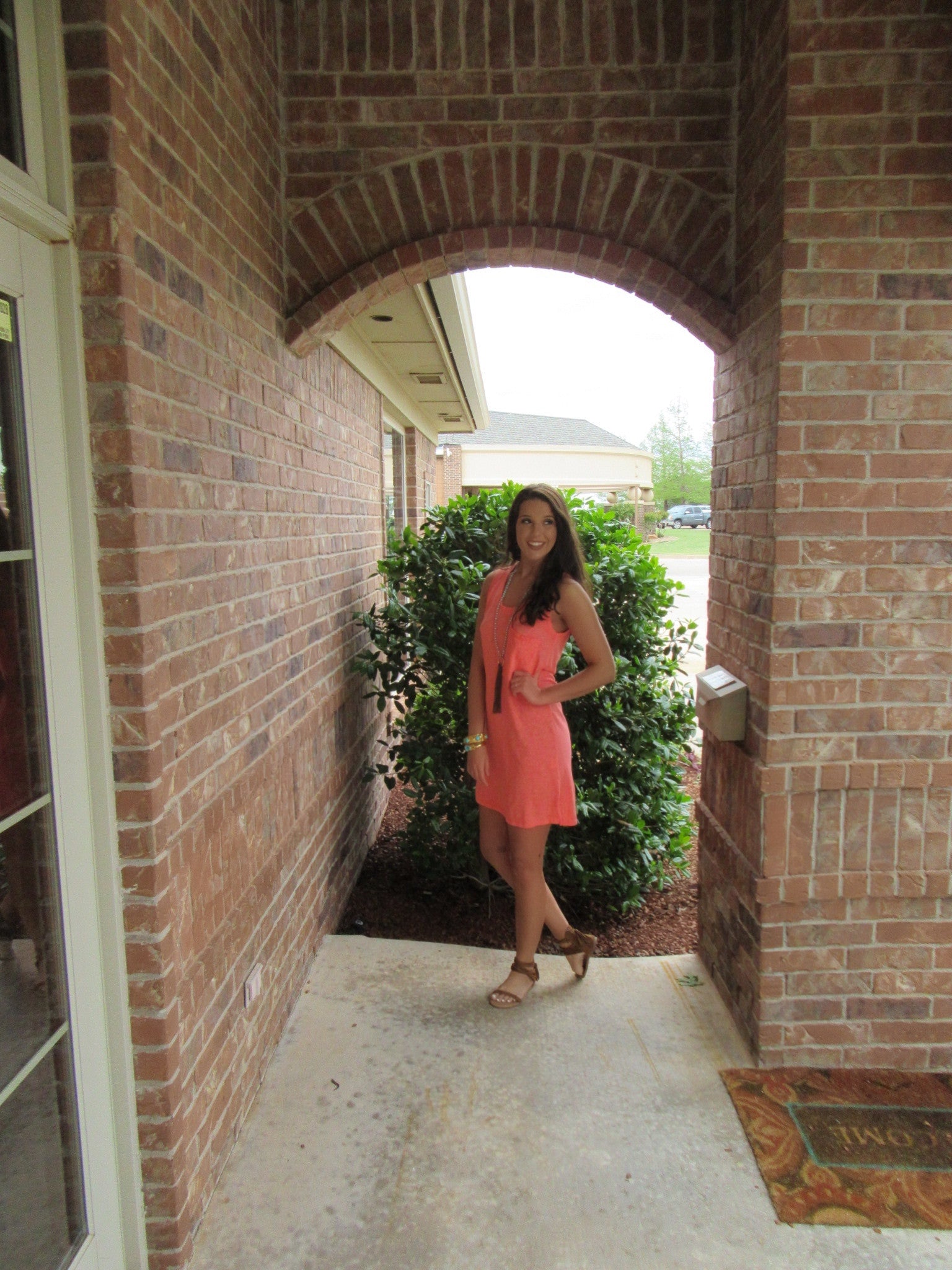 BOBI Slub Jersey HAMPSTEAD Pocket Tank Dress