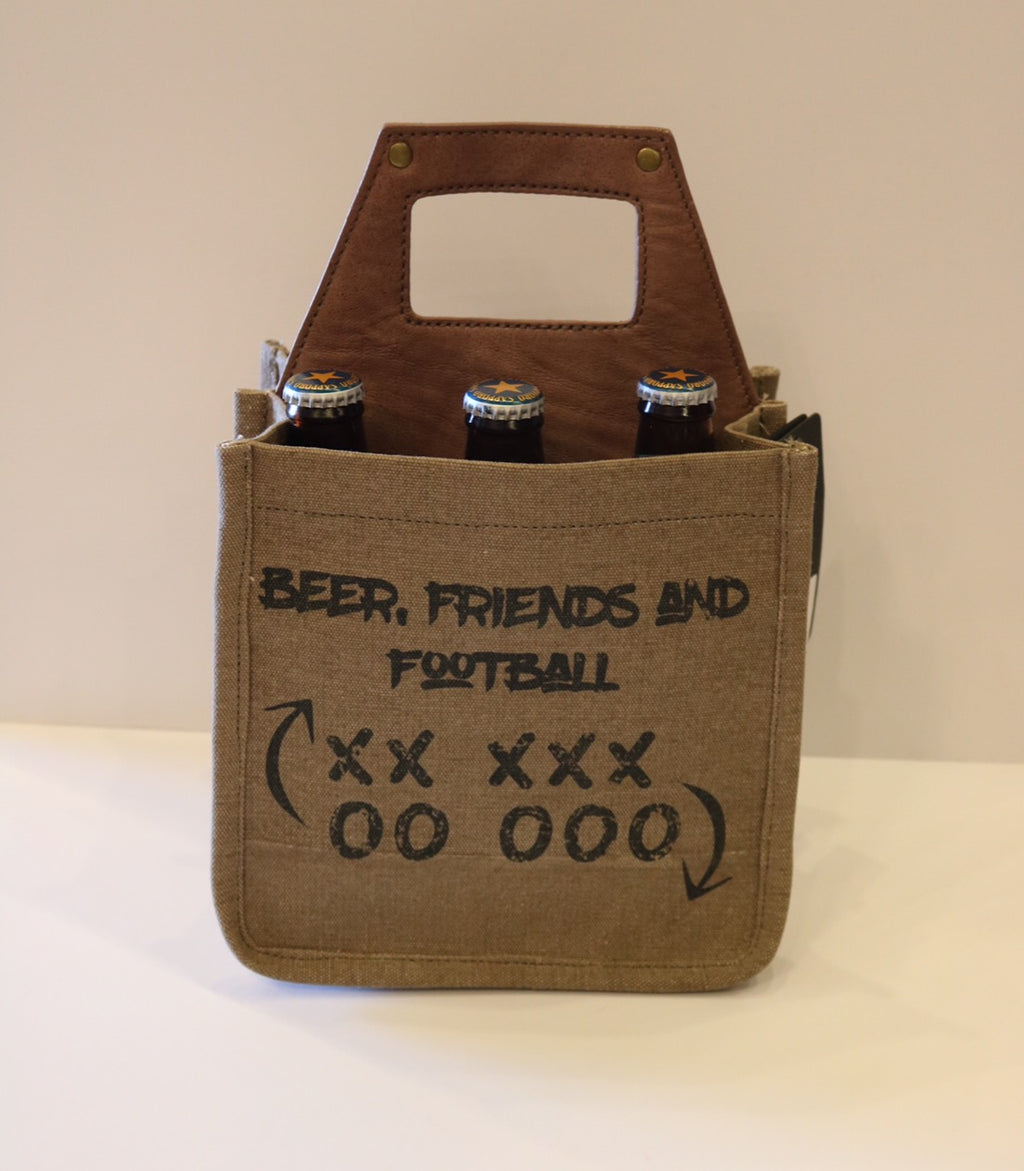 MONA B Canvas Beer Caddy
