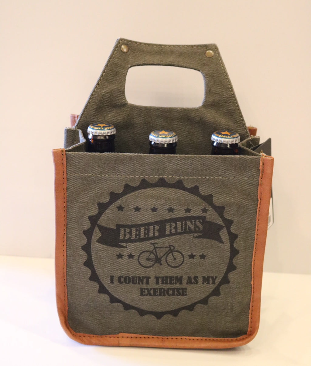 MONA B Canvas Beer Caddy