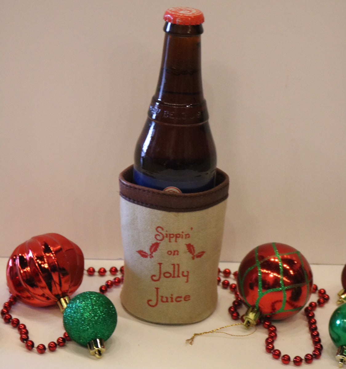 MONA B. Canvas Can Koozie