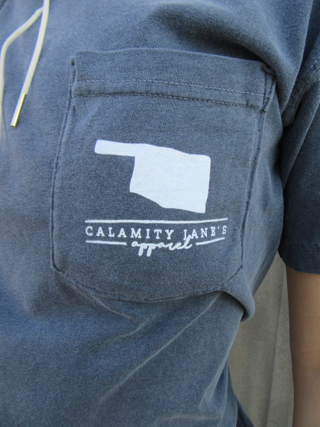 FROM OK WITH LOVE Comfort Colors POSTCARD Tee