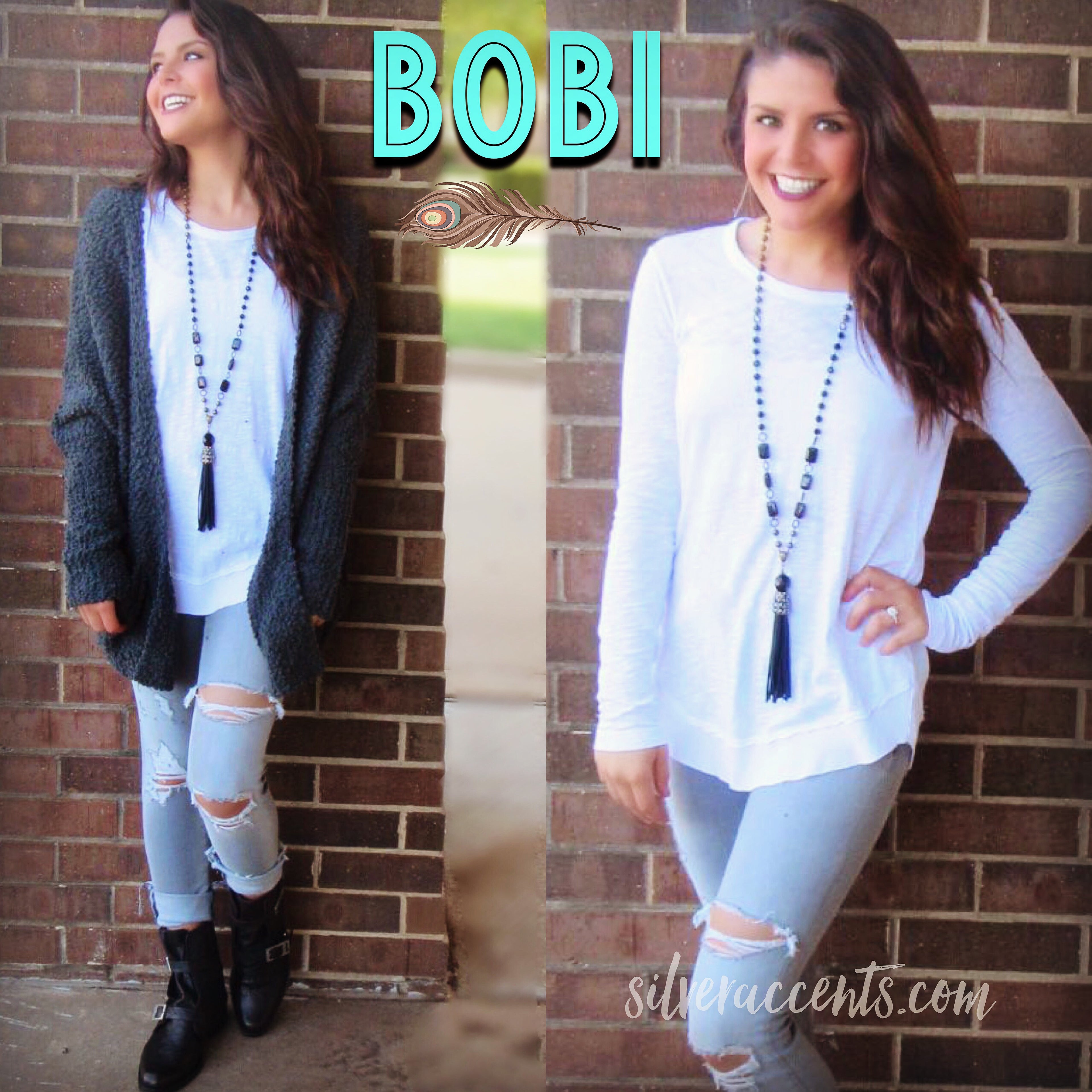 BOBI Slub Jersey PRIME Scoop RawHem Tee Top