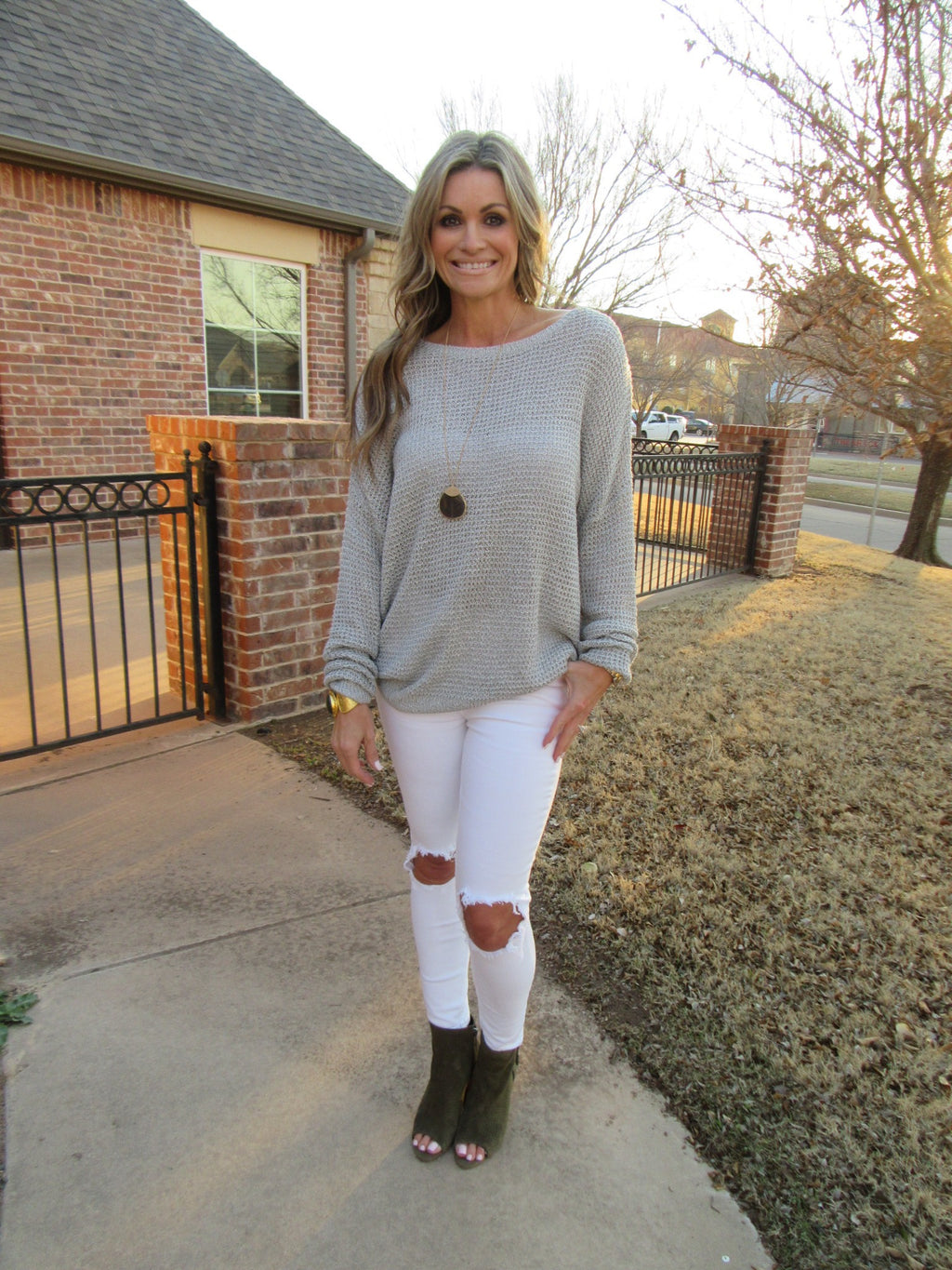 REGENT CrossOver StrappyBack Knit Top