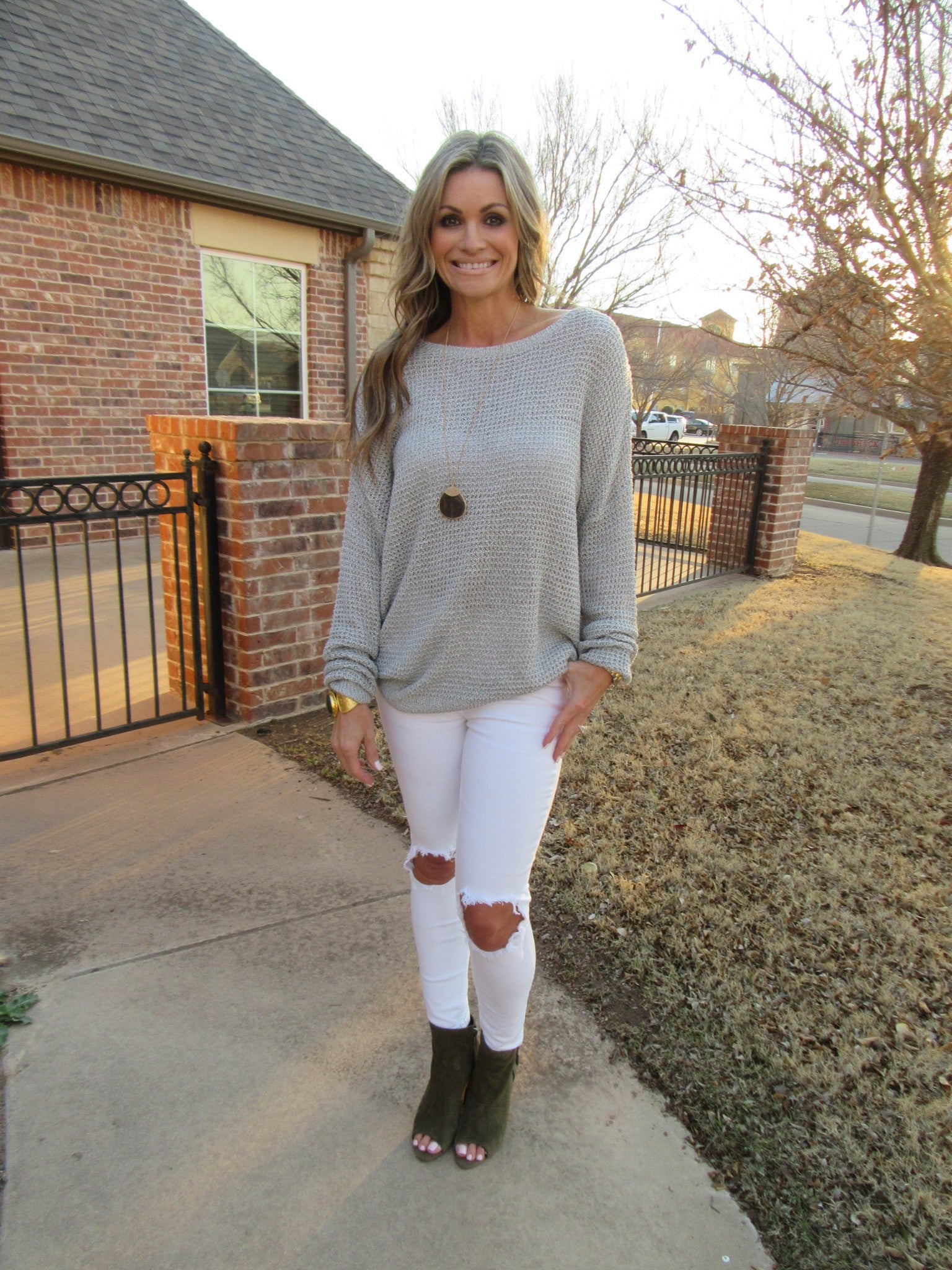 REGENT CrossOver StrappyBack Knit Top