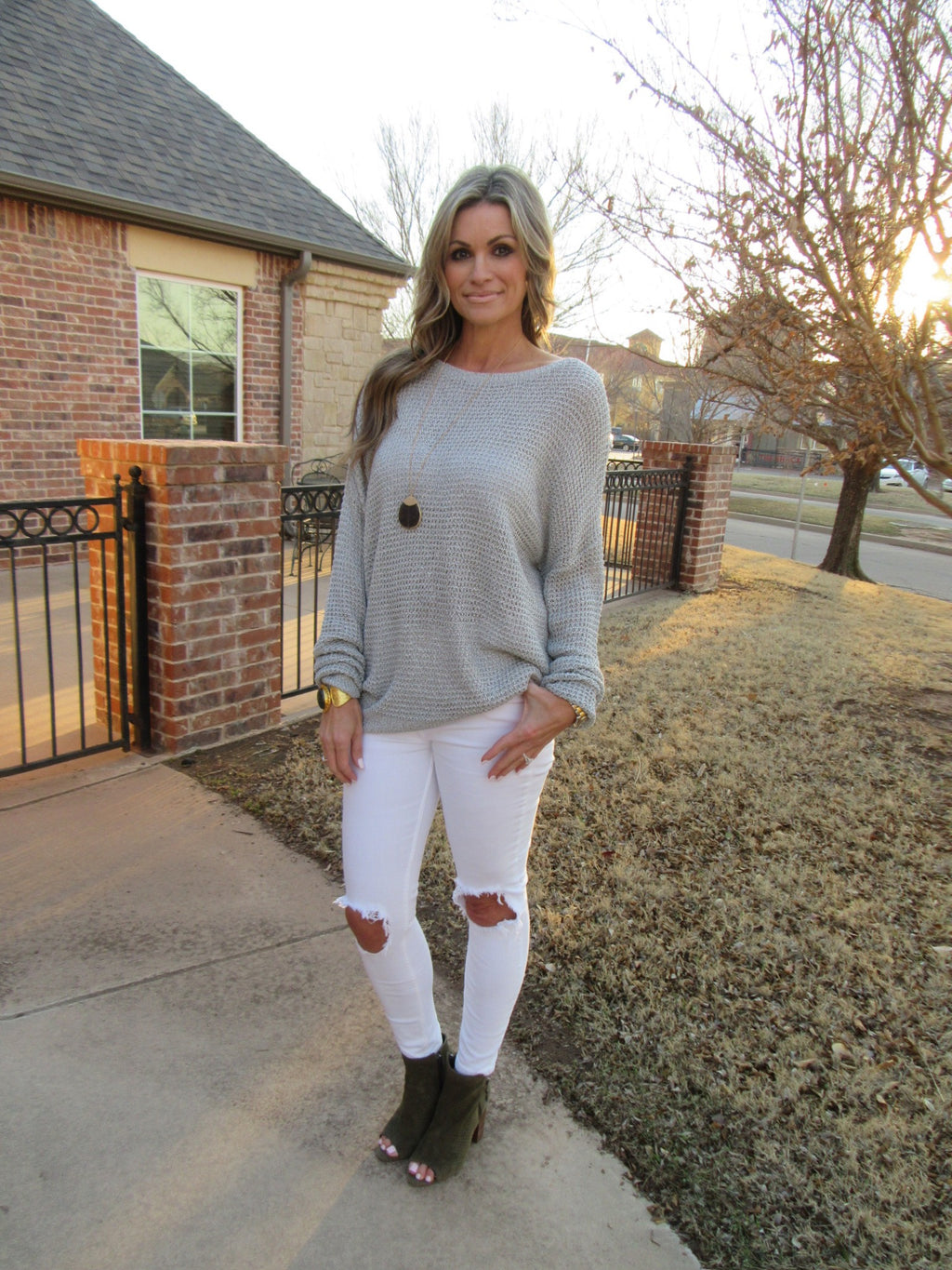 REGENT CrossOver StrappyBack Knit Top