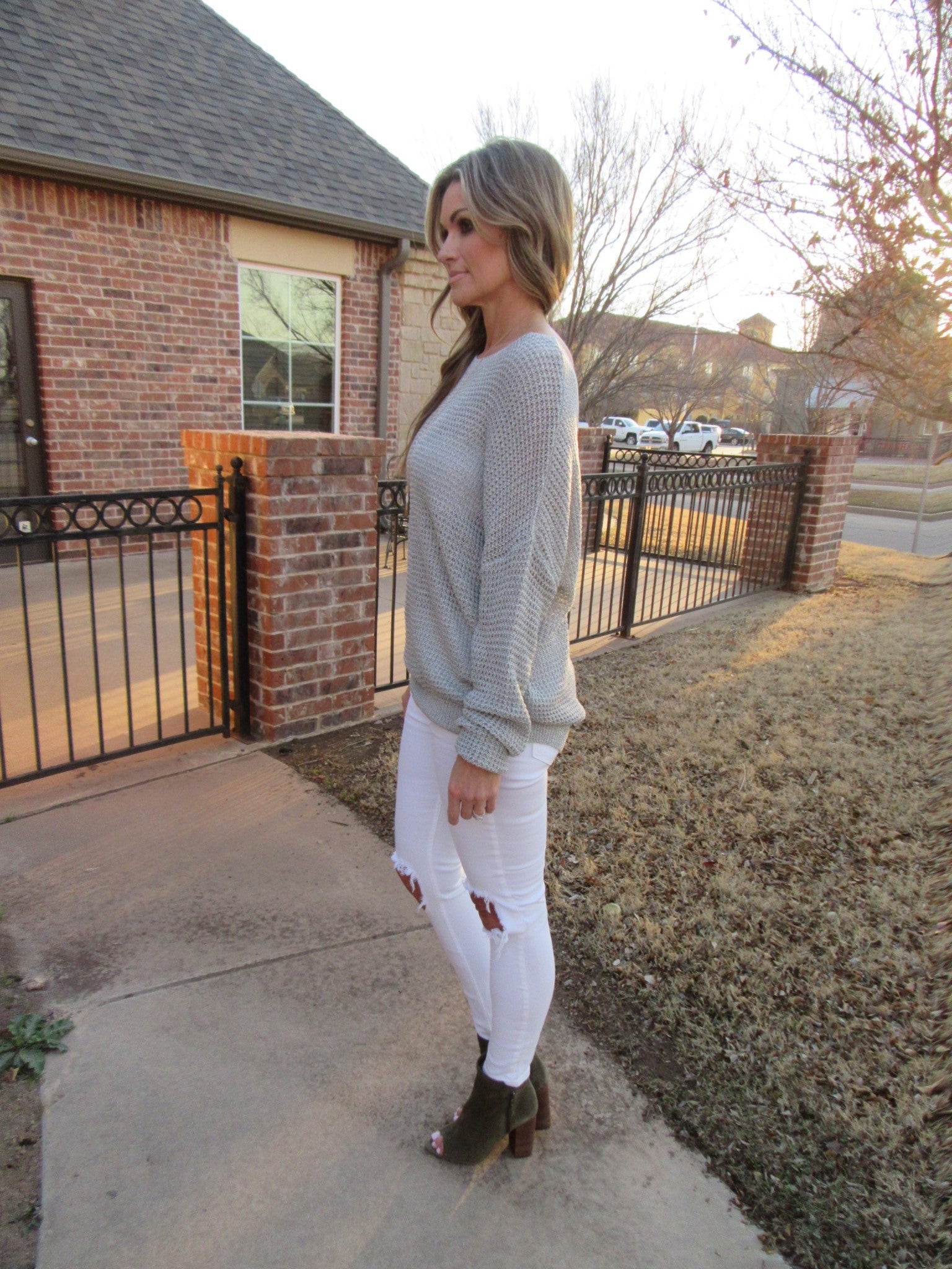 REGENT CrossOver StrappyBack Knit Top