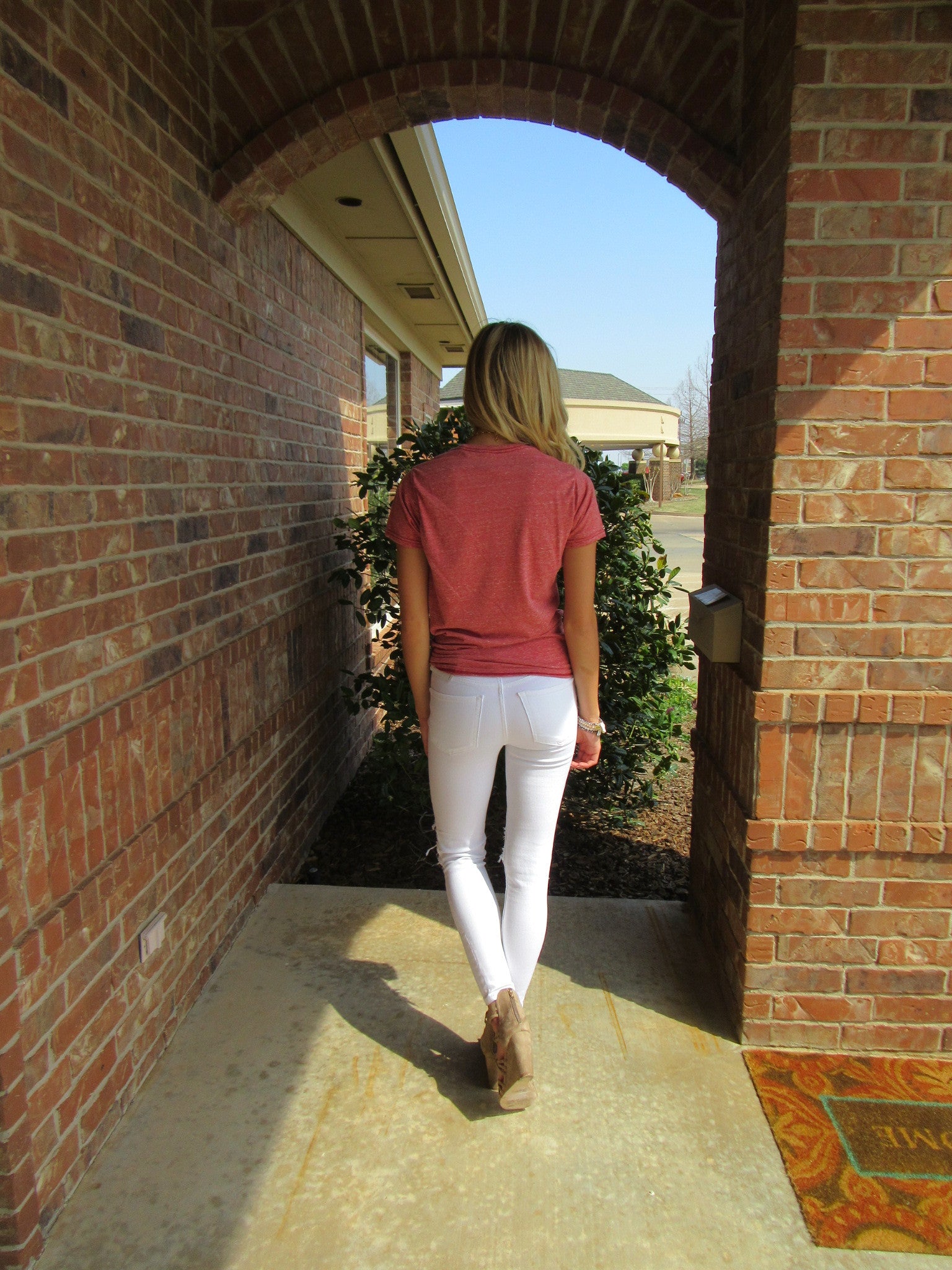 FEARFULLY & WONDERFULLY MADE ScoopNeck TriBlend Tee Top