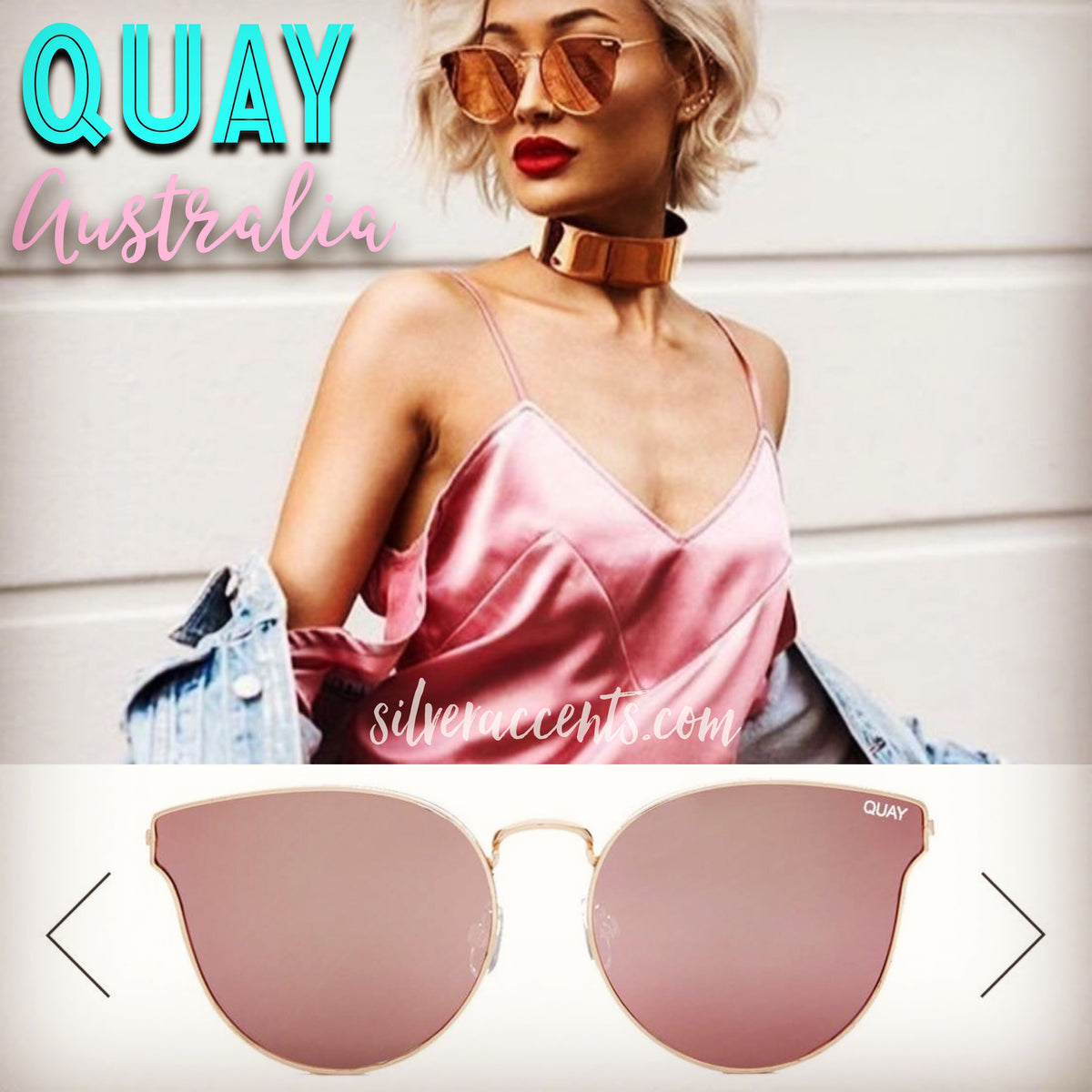 Quay australia All My Love  60mm Retro Sunglasses Quay_NotMyFault_DarkTortBrown_  main image 2