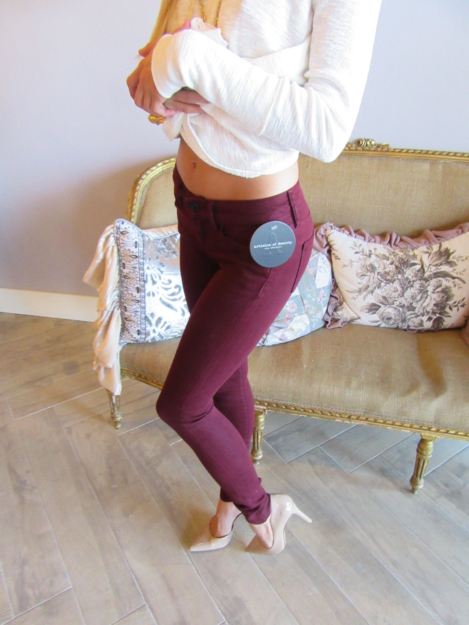 *ARTICLES OF SOCIETY Alpine MYA Stretch Skinny Jean