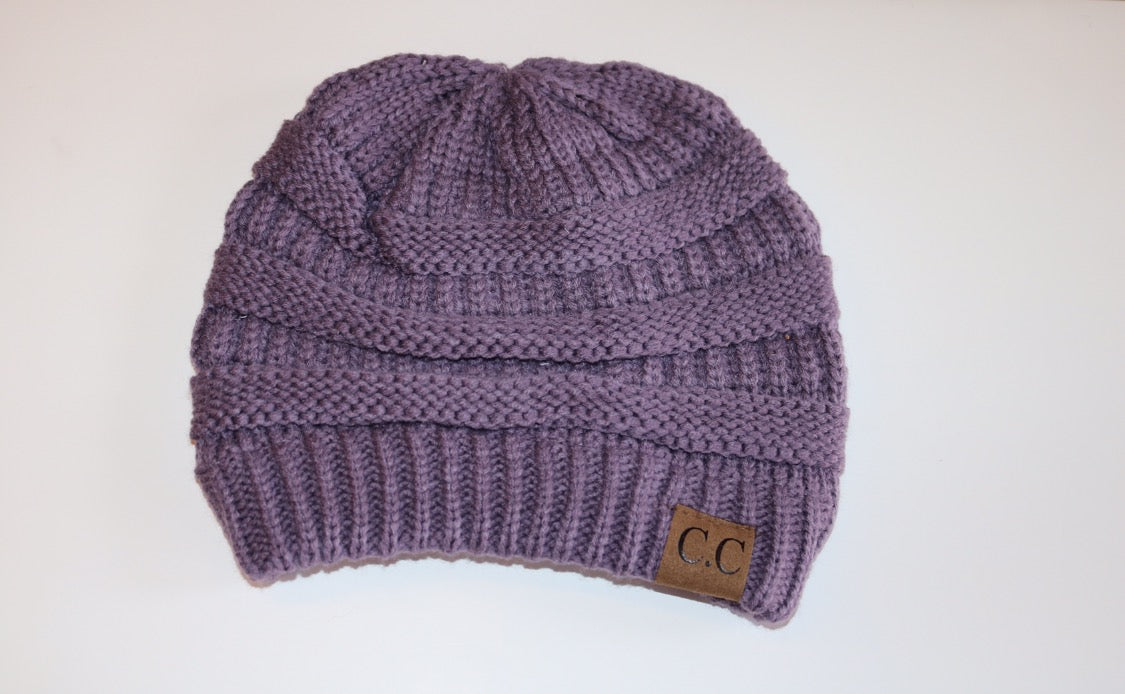C.C. HOTHEADS RibKnit Beanie Hat