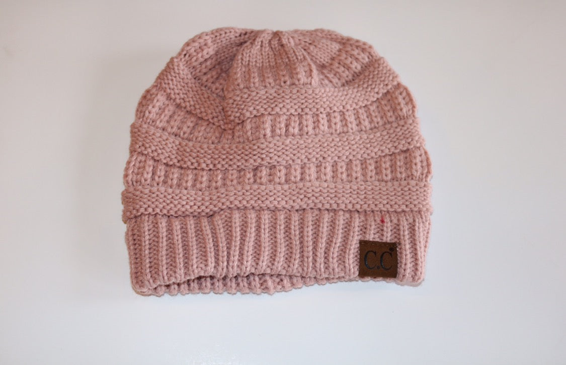 C.C. HOTHEADS RibKnit Beanie Hat