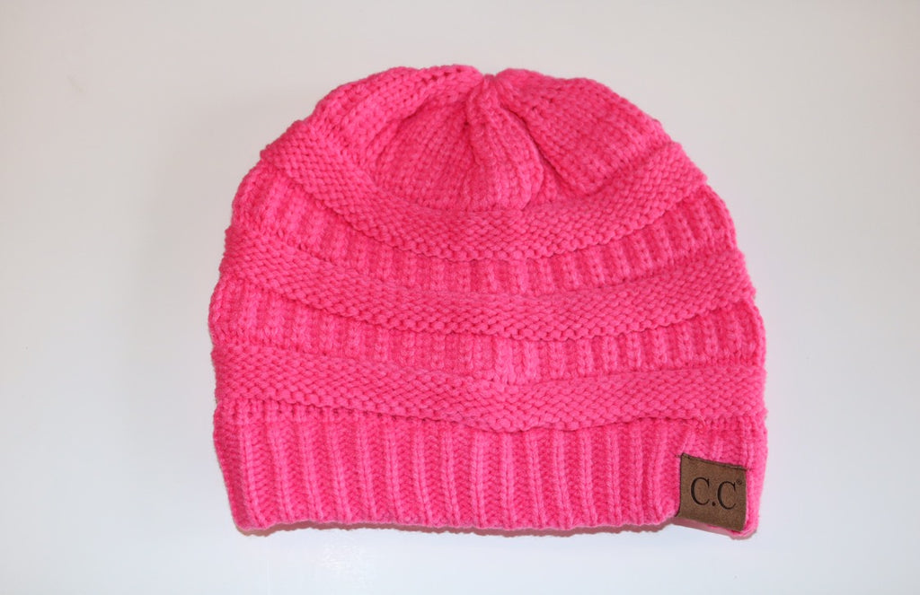 C.C. HOTHEADS RibKnit Beanie Hat