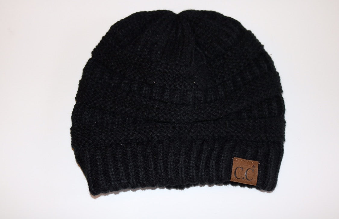 C.C. HOTHEADS RibKnit Beanie Hat