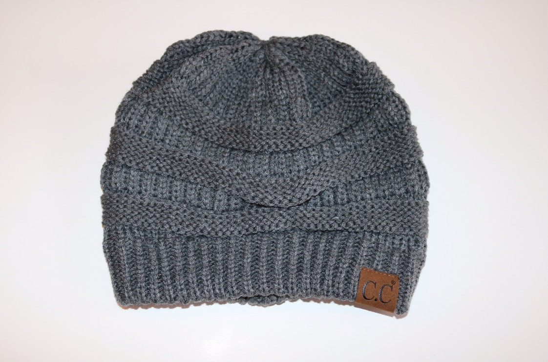 C.C. HOTHEADS RibKnit Beanie Hat
