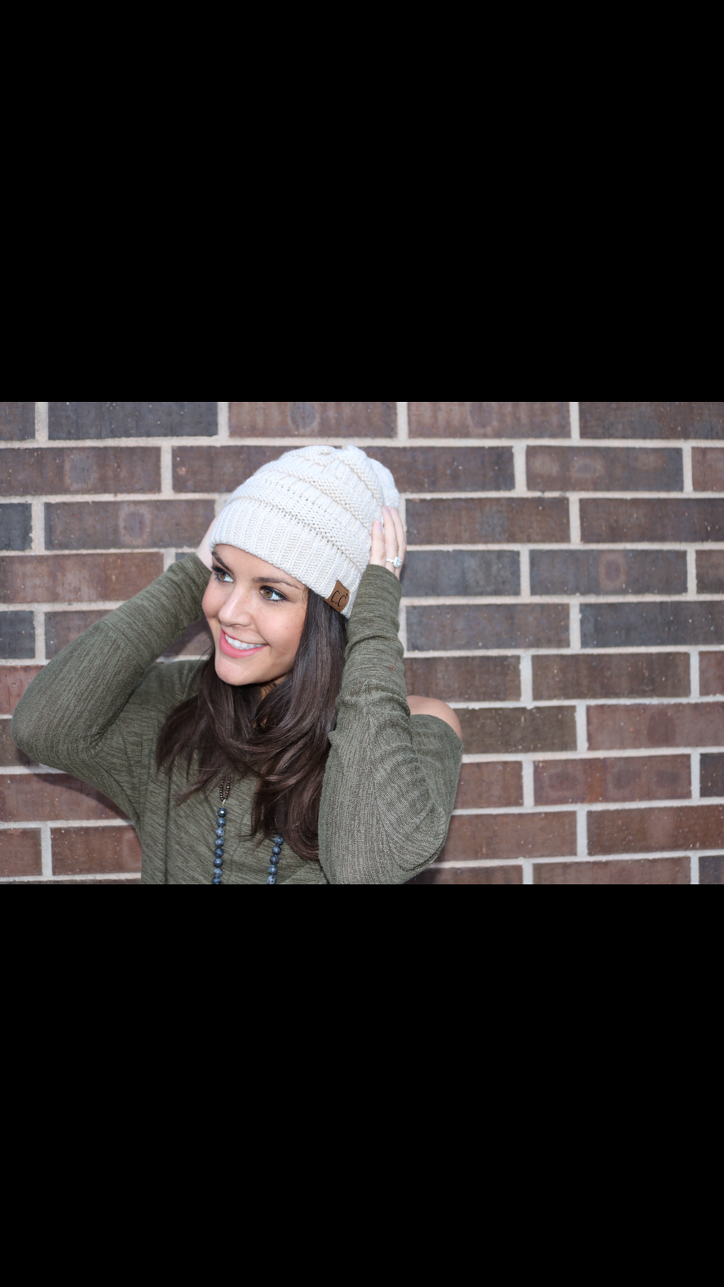 C.C. HOTHEADS RibKnit Beanie Hat