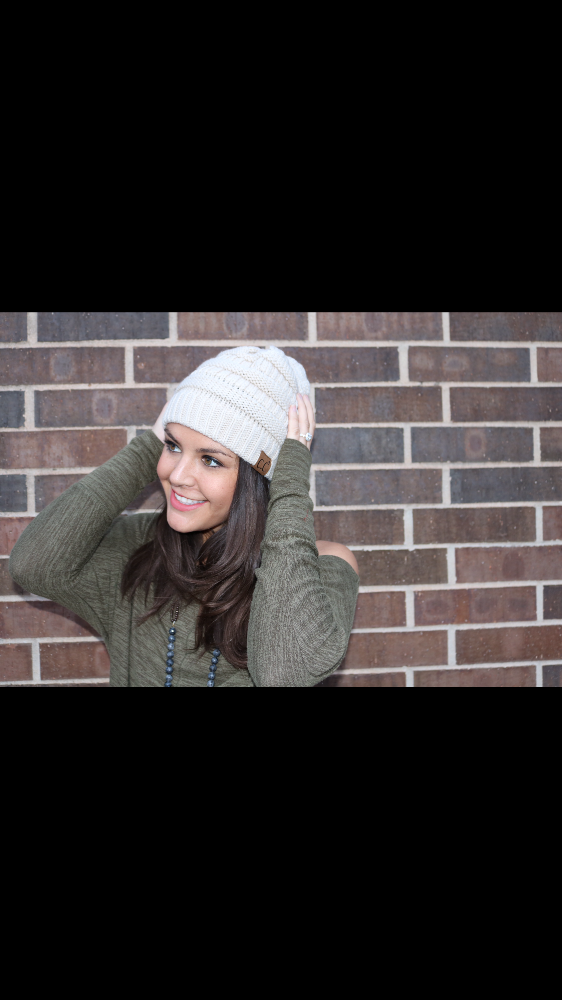 C.C. HOTHEADS RibKnit Beanie Hat