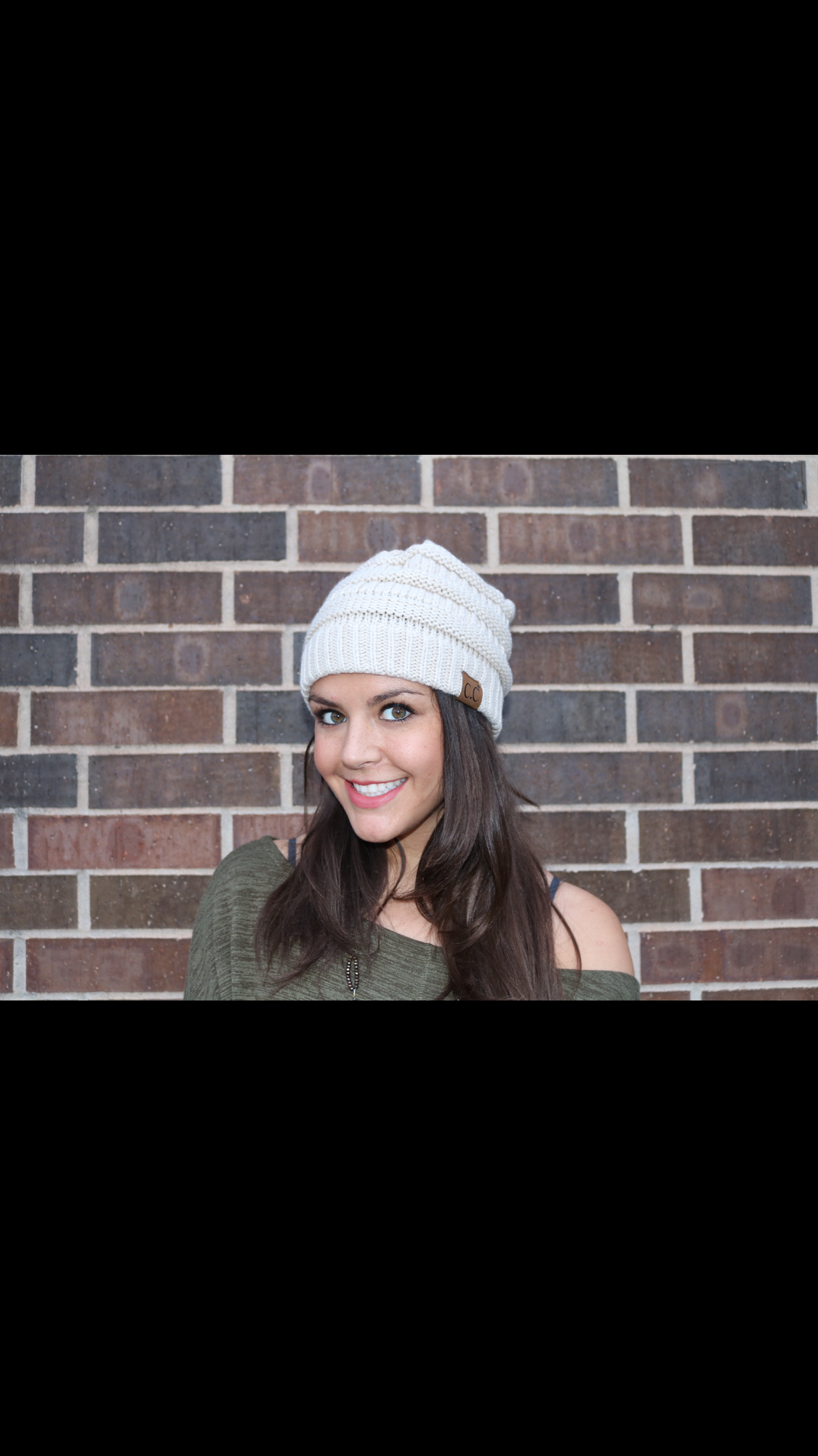 C.C. HOTHEADS RibKnit Beanie Hat