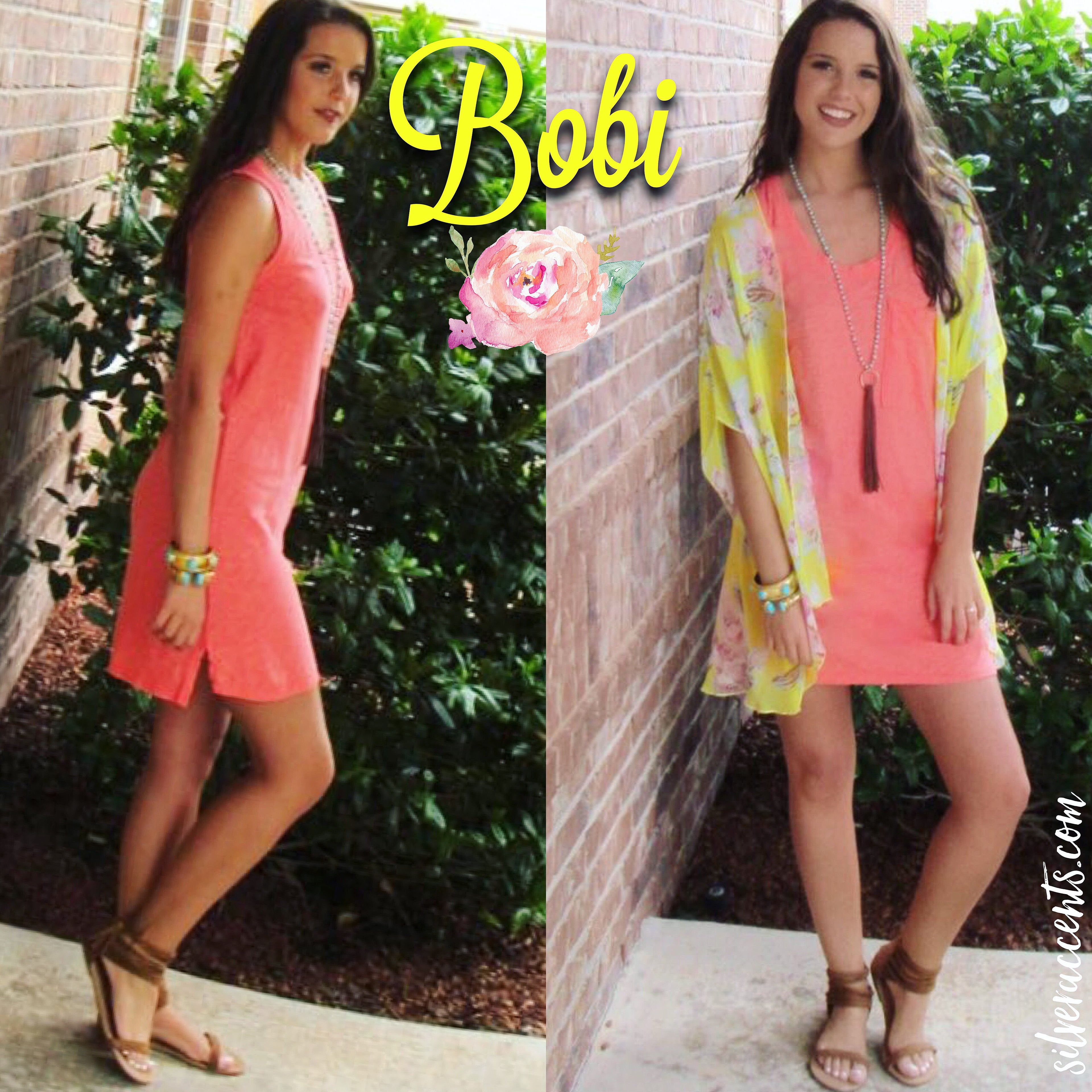 BOBI Slub Jersey HAMPSTEAD Pocket Tank Dress