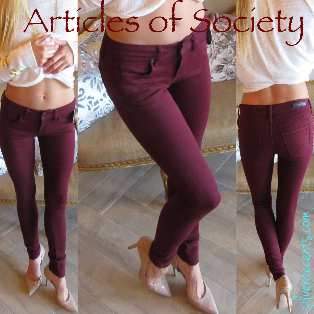 *ARTICLES OF SOCIETY Alpine MYA Stretch Skinny Jean