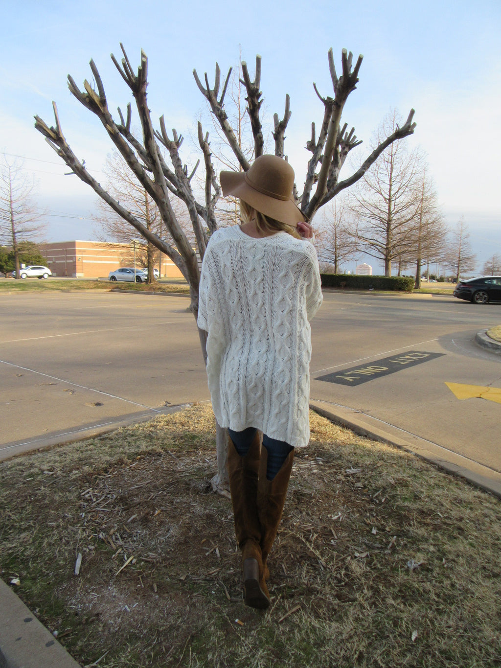 REMEDY CableKnit Slouchy Sweater Top