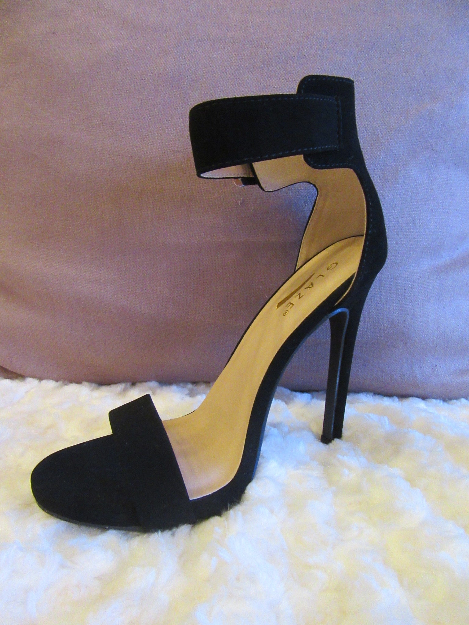 DATE NIGHT Ankle Strap Heel Sandal Shoe