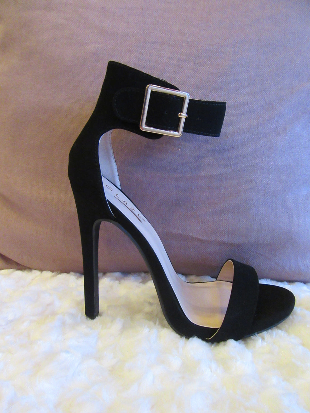 DATE NIGHT Ankle Strap Heel Sandal Shoe
