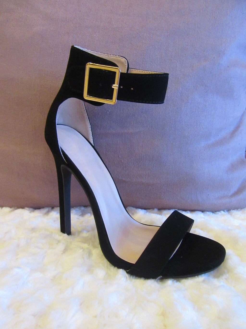 DATE NIGHT Ankle Strap Heel Sandal Shoe