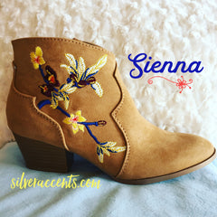 SIENNA Embroidered Bootie Shoe