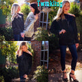 TWINKLING CrushVelvet MultiWay Dolman Top