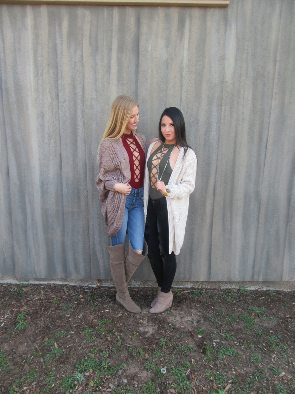 BOUNDARIES CrossFront Thong Bodysuit Top