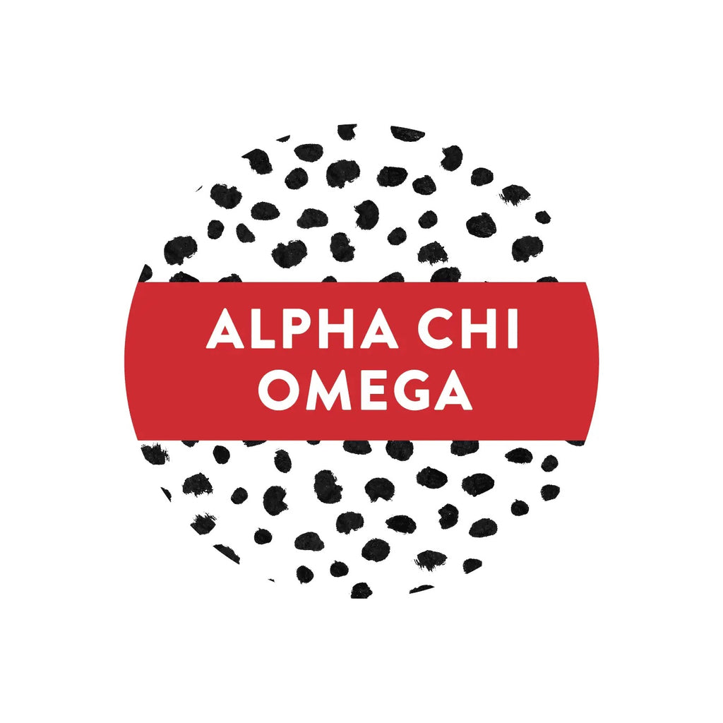 MS Sorority PATTERNED Greek Chic Sticker