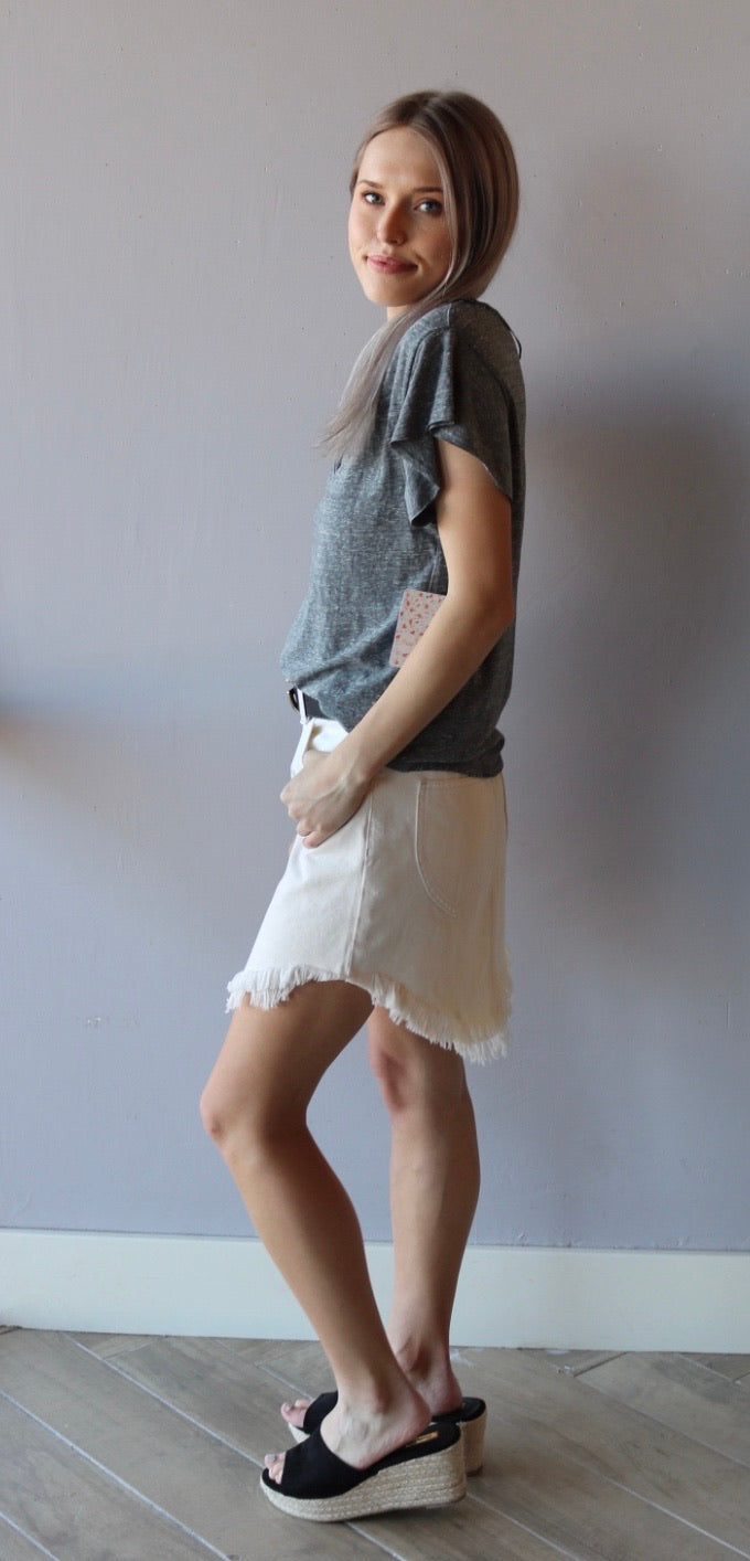 FREE PEOPLE Effortless WE THE FREE Tee