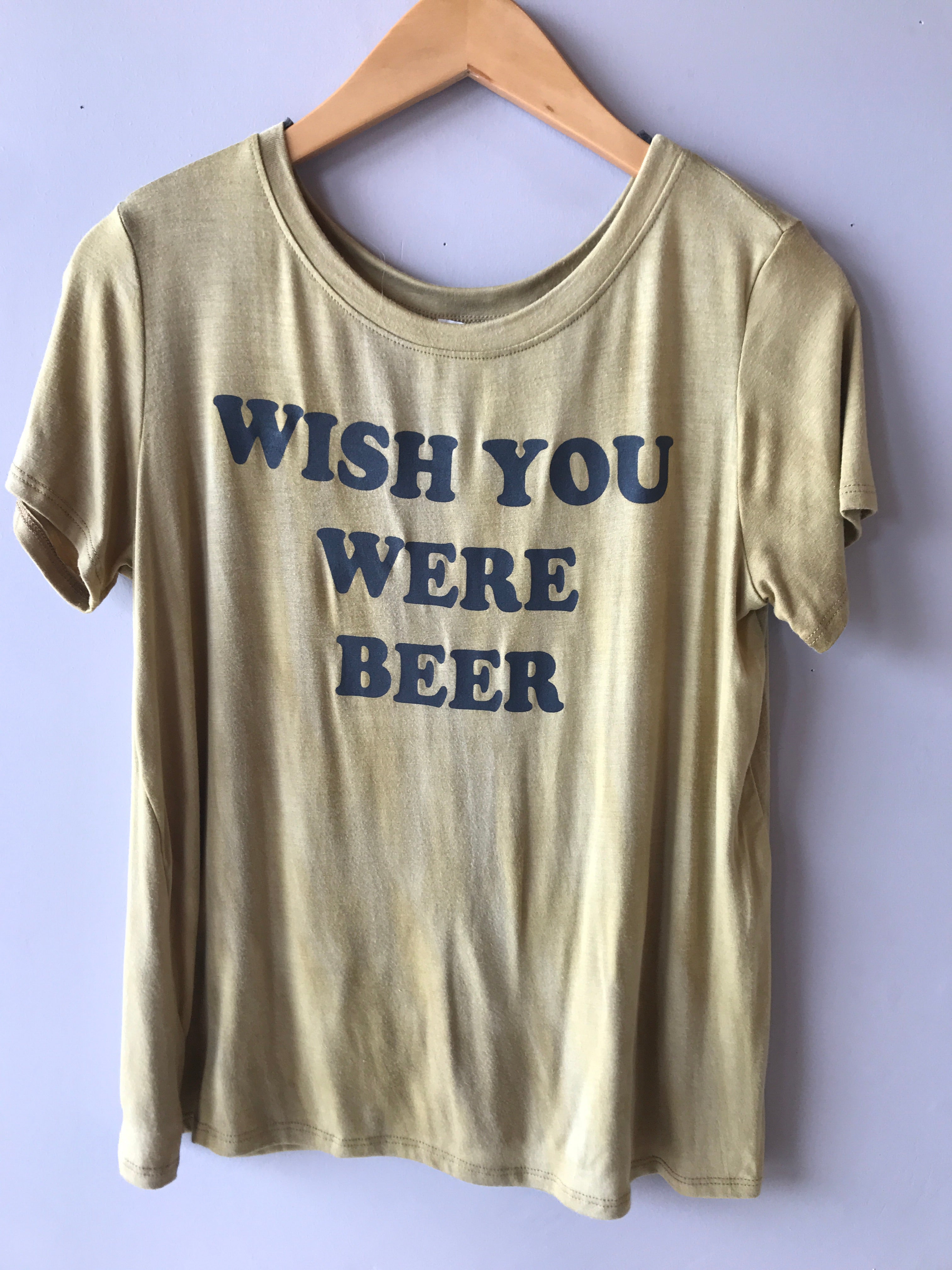 Wish You Were Beer DipDye Mustard Top
