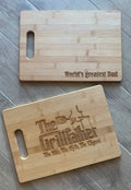ENGRAVED Bambo Wood Cutting Board