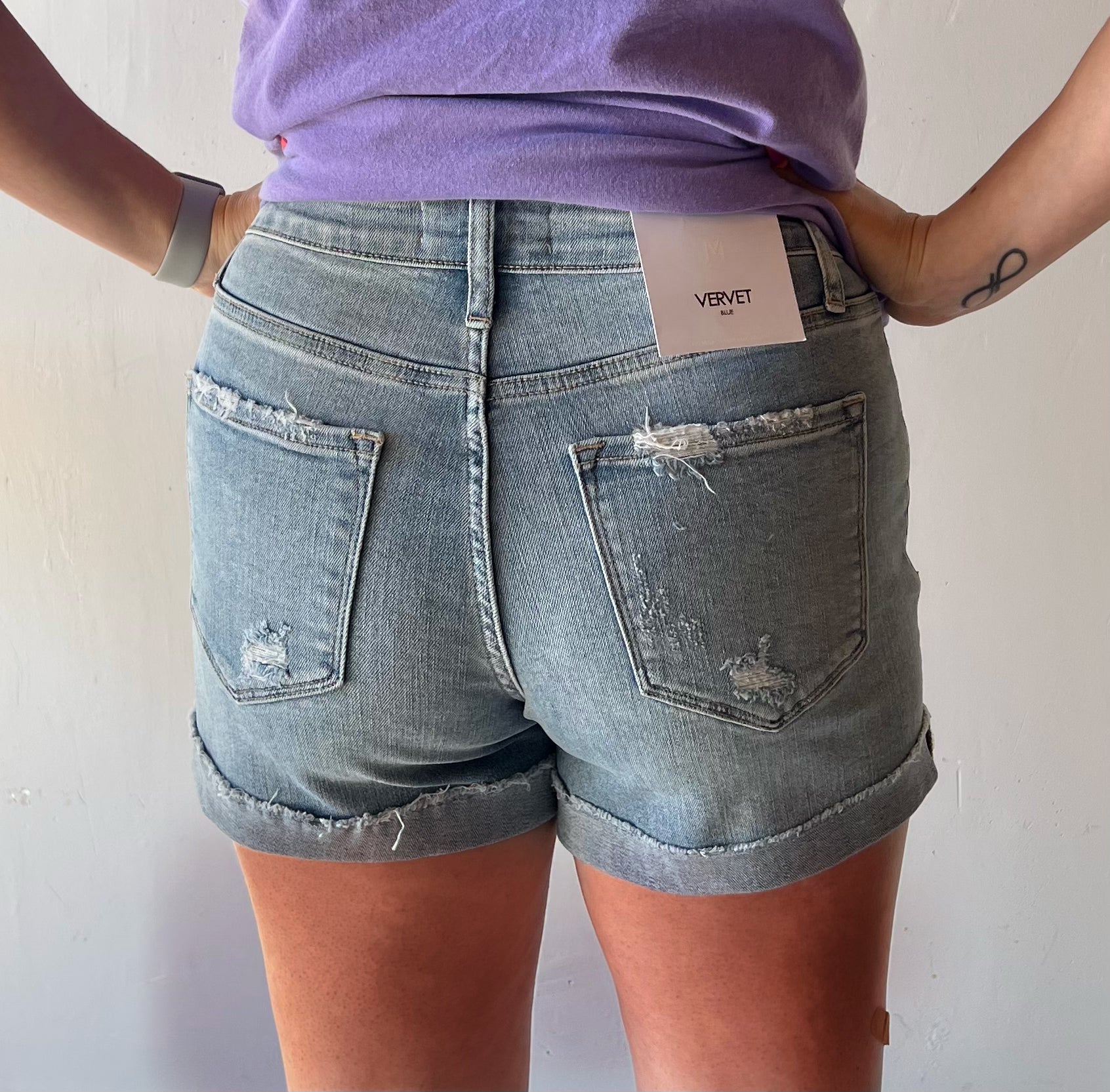 VERVET Hi~Rise CHARTER Bermuda Shorts