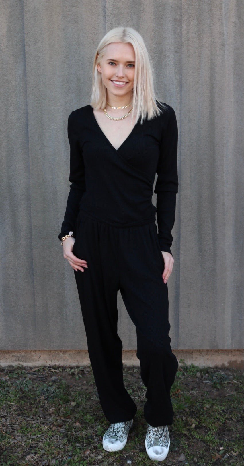 BOBI Modal KEEPER RibKnit Jogger Pant