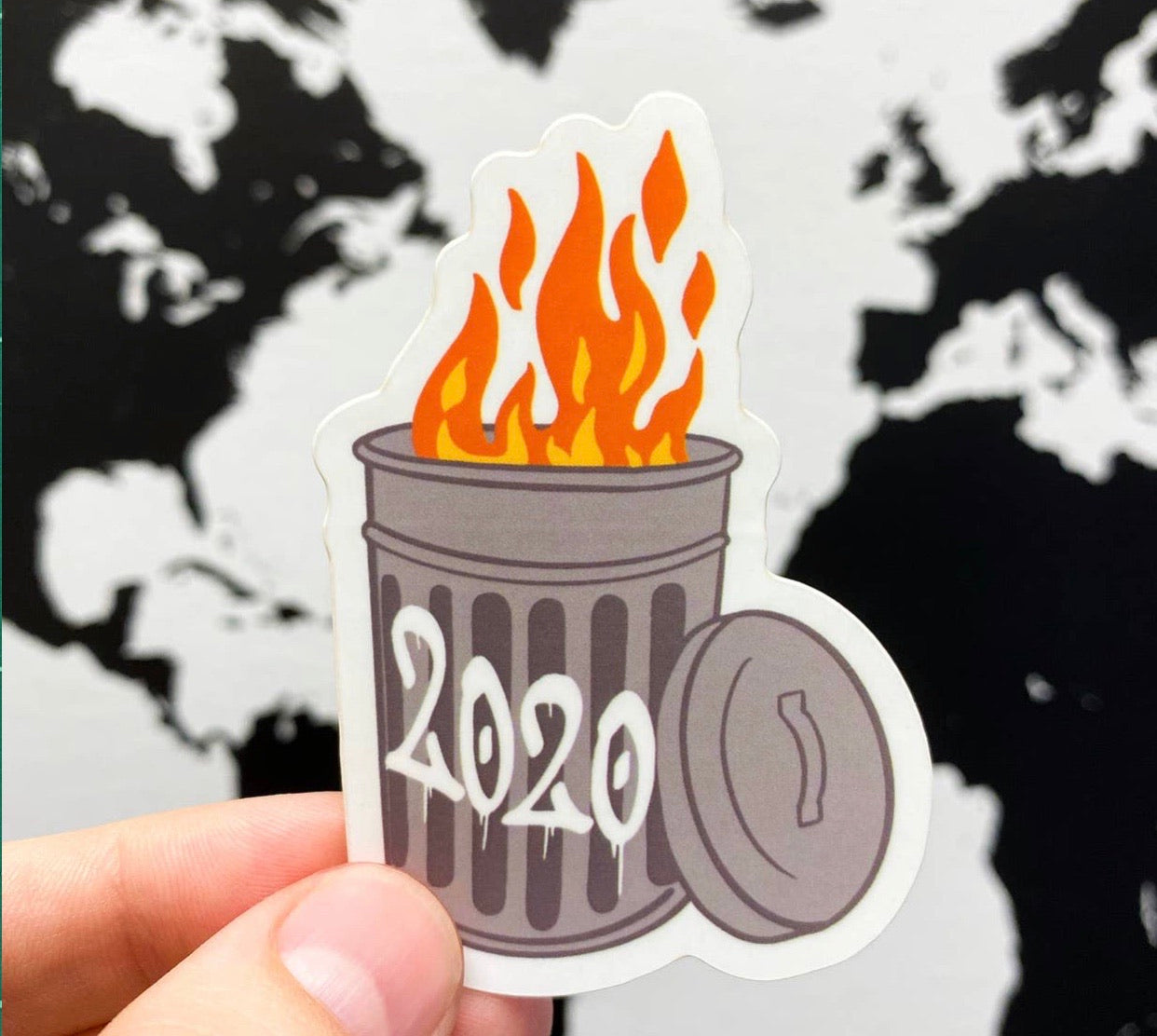 TWISTED WARES Logo Decal Sticker