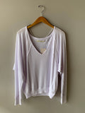 FREE PEOPLE Santa Clara V-Neck Thermal Top